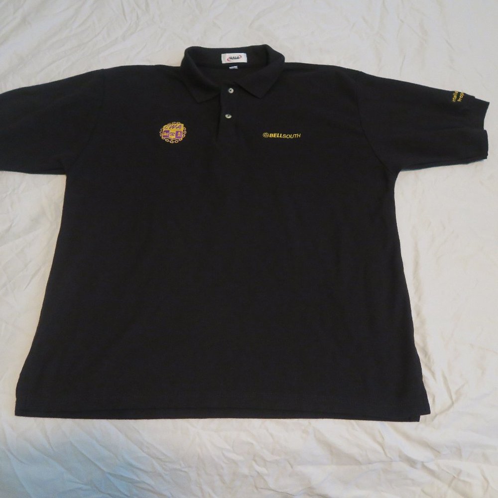 VTG Bellsouth CWA Halo Uniform Polo Made in USA